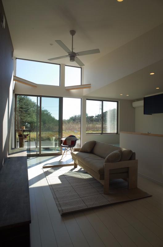 景色を取り込む家栃木県矢板市