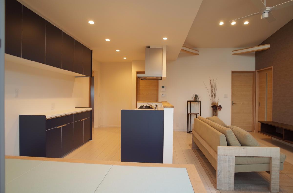 景色を取り込む家栃木県矢板市