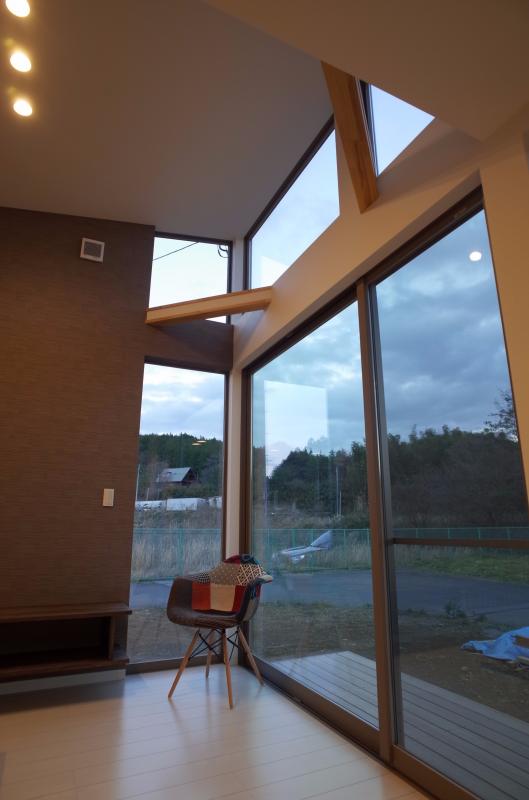 景色を取り込む家栃木県矢板市