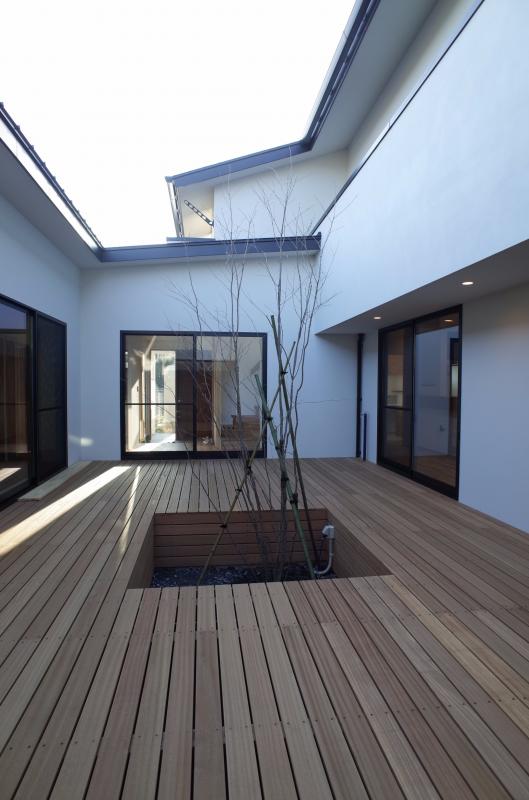 中庭でツナガル家栃木県さくら市