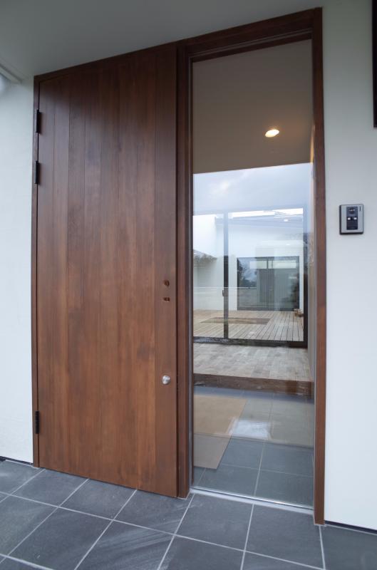 中庭でツナガル家栃木県さくら市